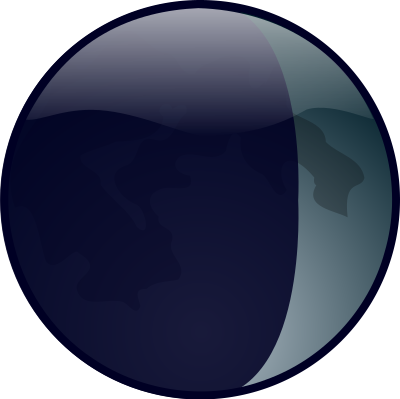 02 waxingcrescent openc 01 clipart