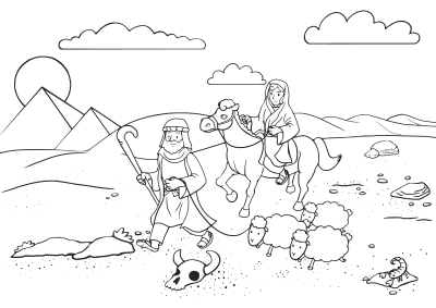 03 Genesis 12:10-20 01 clipart