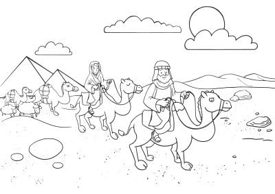 03 Genesis 12:10-20 04 clipart