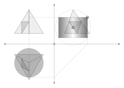 04â€¦10 from tetrahedron to geodesic dome frequncy 2 clipart