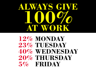 100% At Work clipart
