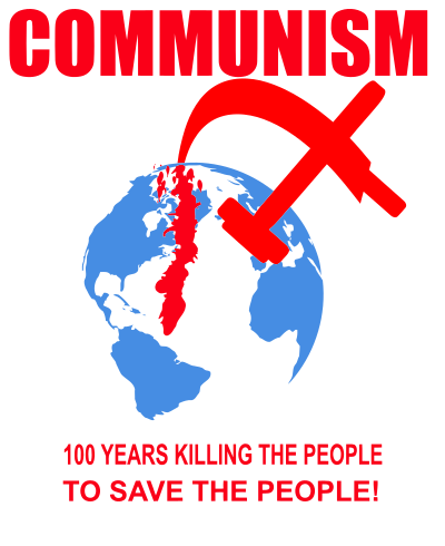100 years killing the people, to save the people! clipart