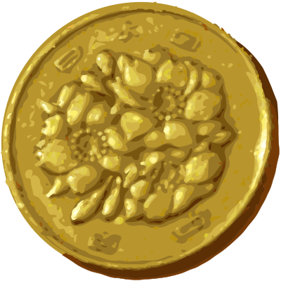 100 Yen Coin clipart