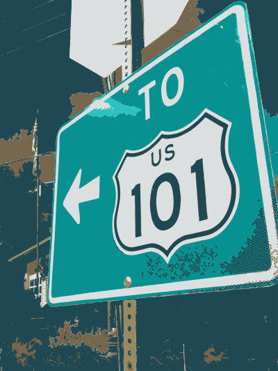 101 sign clipart