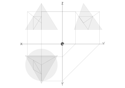 11 construction geodesic spheres recursive from tetrahedron clipart