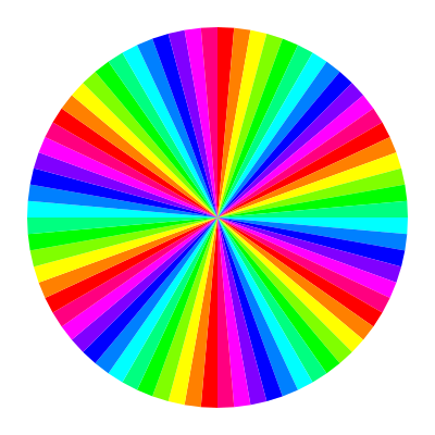 12 color 72gon clipart