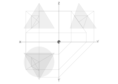 12 construction geodesic spheres recursive from tetrahedron clipart