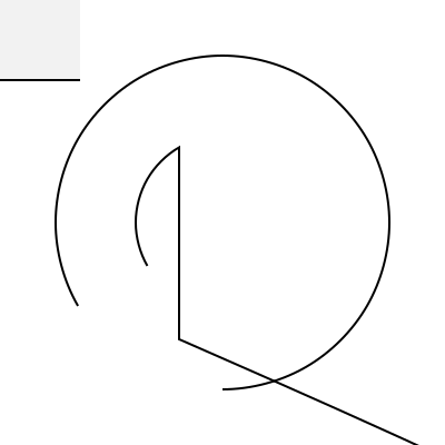 1,2 inch offset clipart