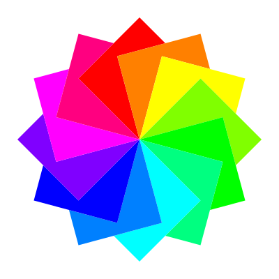 12 square dodecagram clipart