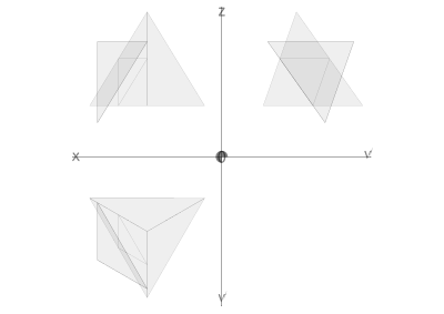 13 construction geodesic spheres recursive from tetrhahedron clipart