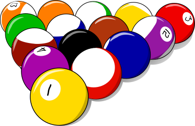 15 balls clipart