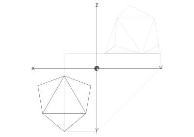 17 1/4 net geodesic sphere clipart