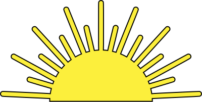 17 Rays Sun clipart
