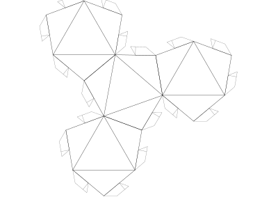 18 net geodesic sphere clipart