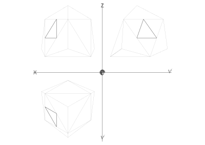 19 construction geodesic spheres recursive from tetrahedron clipart