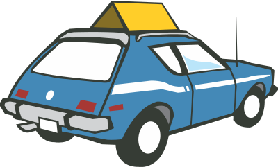 1970's AMC Gremlin clipart