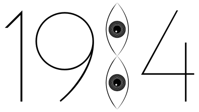 1984 Typography 3 clipart