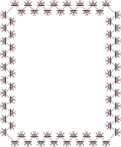 19th century frame 4 clipart
