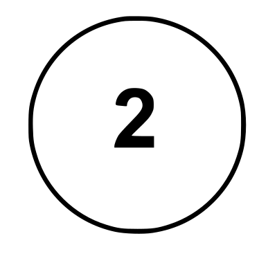 2 in a Circle clipart