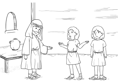 2 Kings 6:1-7 01 clipart