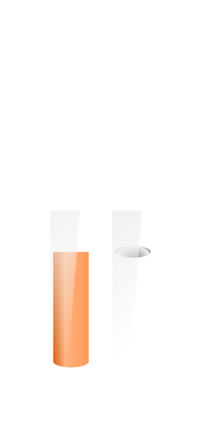 2 part epoxy tube clipart