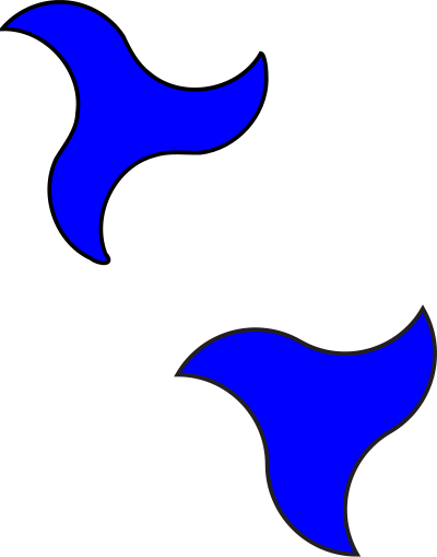 2 Triskeles clipart