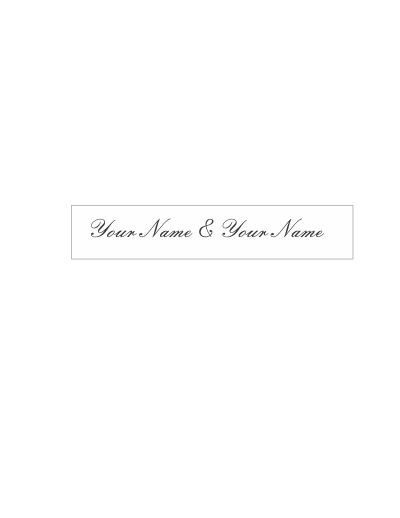 2 X 9 horizontal Candle Template clipart