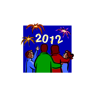 2012 At Night Celebration clipart