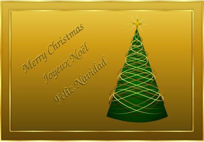 2014 Christmas Card Front clipart