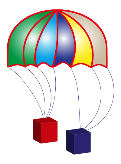 2016 Parachute Smooth clipart