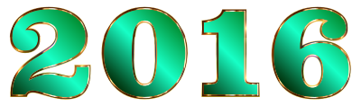 2016 Typography 10 clipart