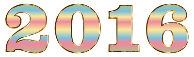 2016 Typography 16 clipart