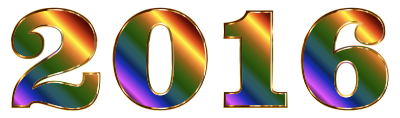 2016 Typography 2 clipart