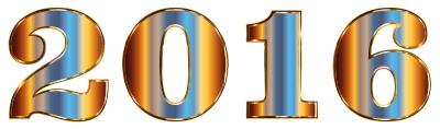 2016 Typography clipart