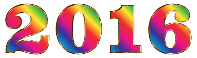 2016 Typography 4 clipart