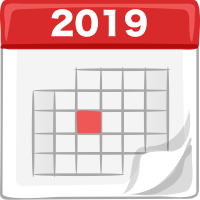2019 Calendar2 clipart
