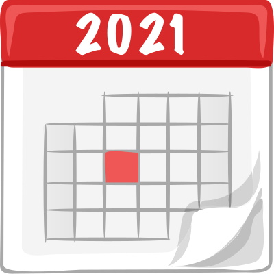 2021 Calendar clipart