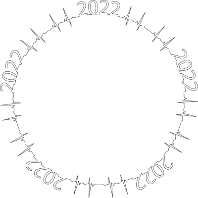 2022 EKG Frame clipart