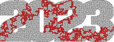 2023 Maze With Solution clipart