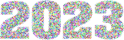 2023 Mosaic Colorful clipart
