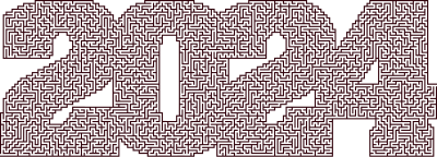 2024 Maze Without Solution clipart