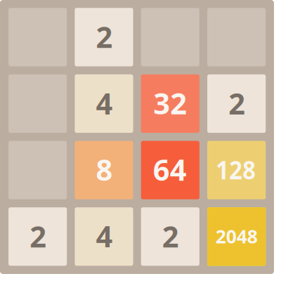 2048 game clipart