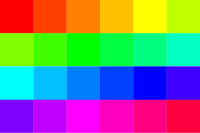 24 color palette clipart