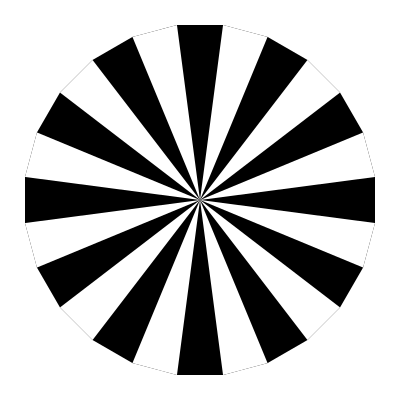 24gon outrayj black white clipart