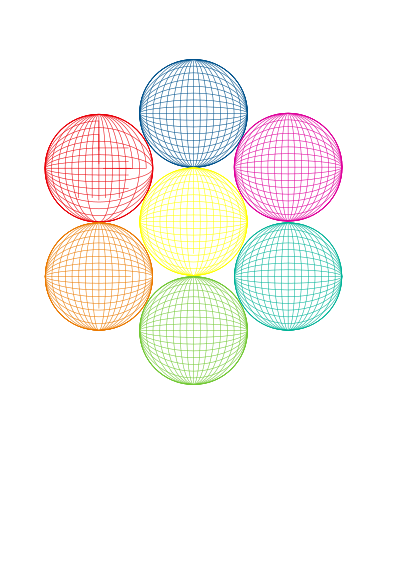 2D aiflowers clipart
