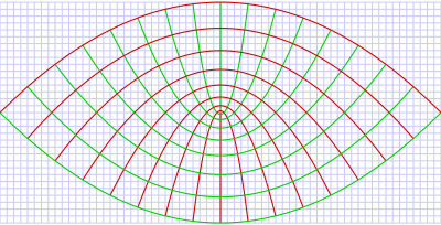 2D Parabolic Coordinates clipart