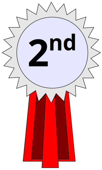 2nd Place Ribbon clipart