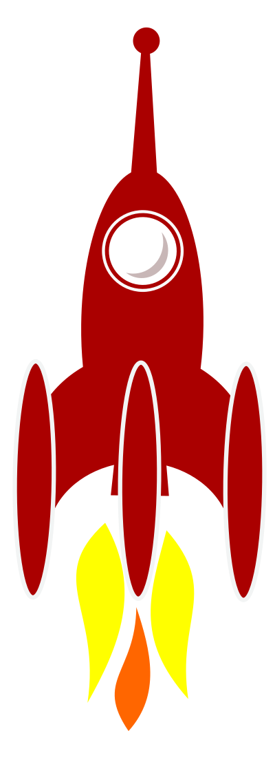 3 Booster Rocket clipart