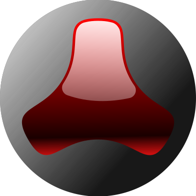 3 Corner plastik button clipart