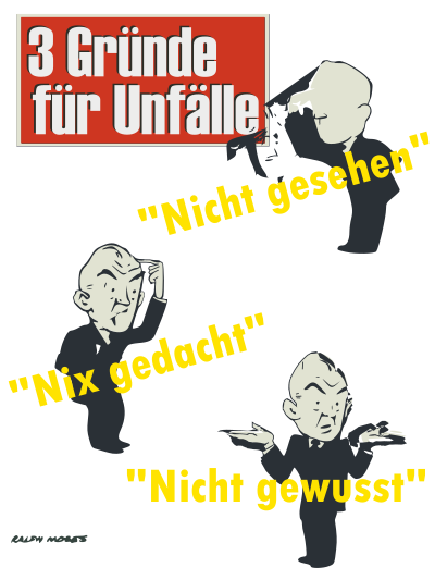 3 Gründe für Unfälle clipart